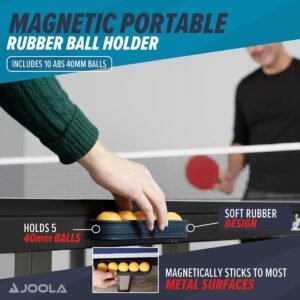 Joola Magnetic Rubberized Ball Holder Set