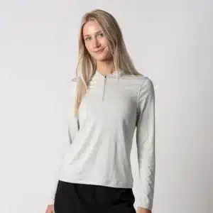 Joola Womens Quarter Zip Pullover (Gravity Gray Hthr) - M